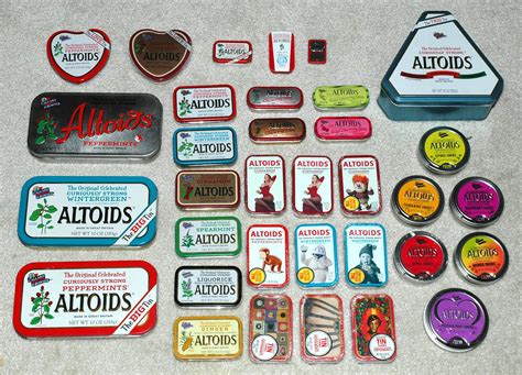 metal altoid boxes|empty altoid cans.